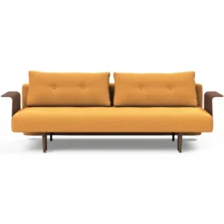 Sofa Rozkładana Recast Z Podłokietnikiem Boucle Ochre Innovation