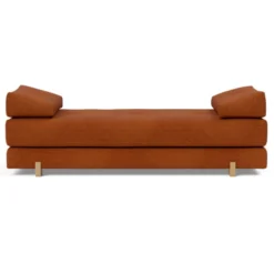 Sofa Rozkładana Sigmund Dąb Burnt Orange Innovation