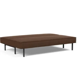 Sofa Rozkładana Sly Czarne Nogi Taura Cappuccino Innovation