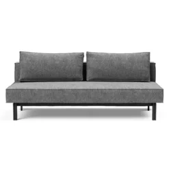 Sofa Rozkładana Sly Czarne Nogi Twist Charcoal Innovation