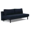 Sofa Rozkładana Sly Czarne Nogi Mixed Dance Blue Innovation