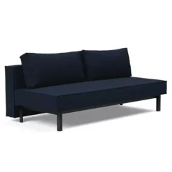 Sofa Rozkładana Sly Czarne Nogi Mixed Dance Blue Innovation
