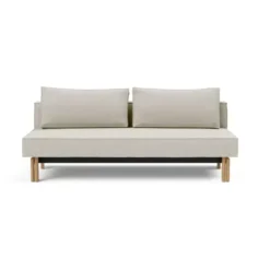 Sofa Rozkładana Sly Dębowe Nogi Mixed Dance Natural Innovation