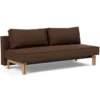 Sofa Rozkładana Sly Dębowe Nogi Taura Cappuccino Innovation