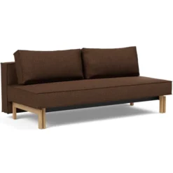 Sofa Rozkładana Sly Dębowe Nogi Taura Cappuccino Innovation