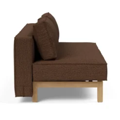 Sofa Rozkładana Sly Dębowe Nogi Taura Cappuccino Innovation