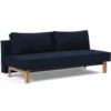 Sofa Rozkładana Sly Dębowe Nogi Mixed Dance Blue Innovation