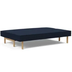 Sofa Rozkładana Sly Dębowe Nogi Mixed Dance Blue Innovation