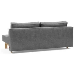 Sofa Rozkładana Sly Dębowe Nogi Twist Charcoal Innovation
