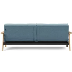 Sofa Rozkładana Splitback Frej Dąb Naturalny Light Blue Innovation
