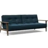 Sofa Rozkładana Splitback Frej Dąb Przydymiony Argus Navy Blue Innovation