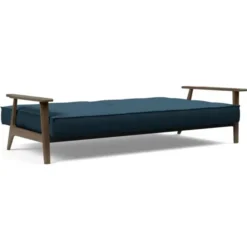 Sofa Rozkładana Splitback Frej Dąb Przydymiony Argus Navy Blue Innovation