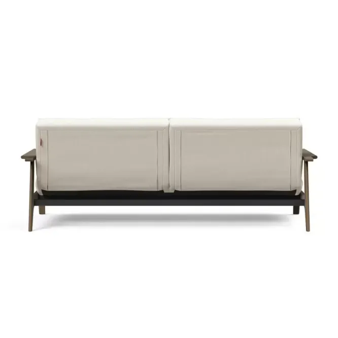 Sofa Rozkładana Splitback Frej Dąb Przydymiony Boucle Off White Innovation