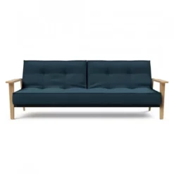 Sofa Rozkładana Splitback Frej Dąb Naturalny Navy Blue Innovation