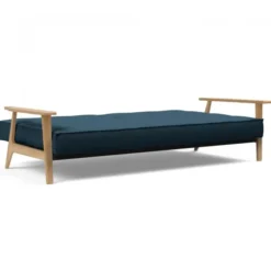 Sofa Rozkładana Splitback Frej Dąb Naturalny Navy Blue Innovation