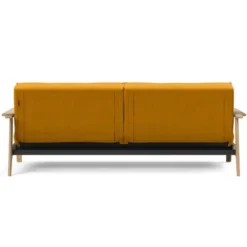 Sofa Rozkładana Splitback Frej Dąb Naturalny Burned Curry Innovation