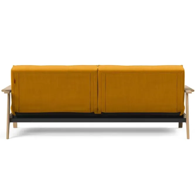 Sofa Rozkładana Splitback Frej Dąb Naturalny Burned Curry Innovation