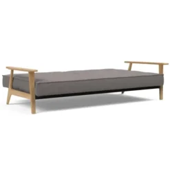 Sofa Rozkładana Splitback Frej Dąb Naturalny Dance Grey Innovation