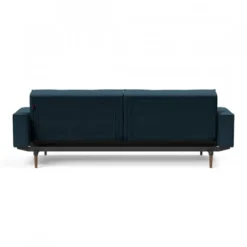 Sofa Rozkładana Splitback Z Podłokietnikami Navy Blue Innovation