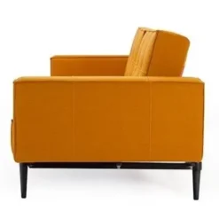 Sofa Rozkładana Splitback Z Podłokietnikami Burned Curry Innovation