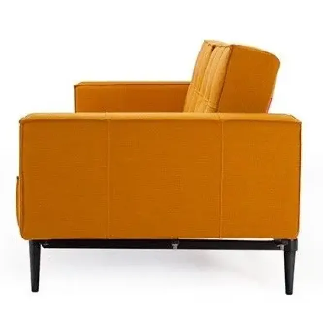 Sofa Rozkładana Splitback Z Podłokietnikami Burned Curry Innovation