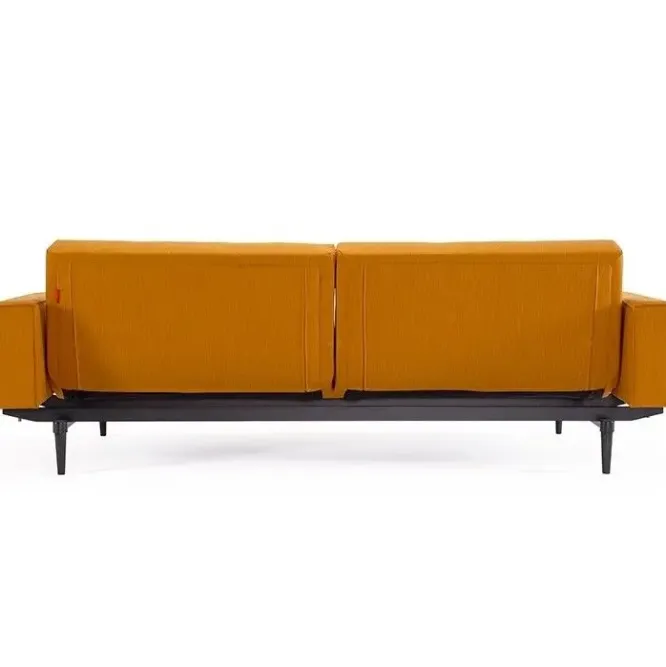Sofa Rozkładana Splitback Z Podłokietnikami Burned Curry Innovation