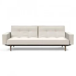 Sofa Rozkładana Splitback Z Podłokietnikami Off-White Innovation