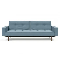Sofa Rozkładana Splitback Z Podłokietnikami Light Blue Innovation