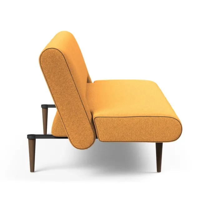 Sofa Rozkładana Unfurl Boucle Ochre Innovation