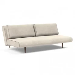 Sofa Rozkładana Unfurl Lounger Corduroy Ivory Innovation