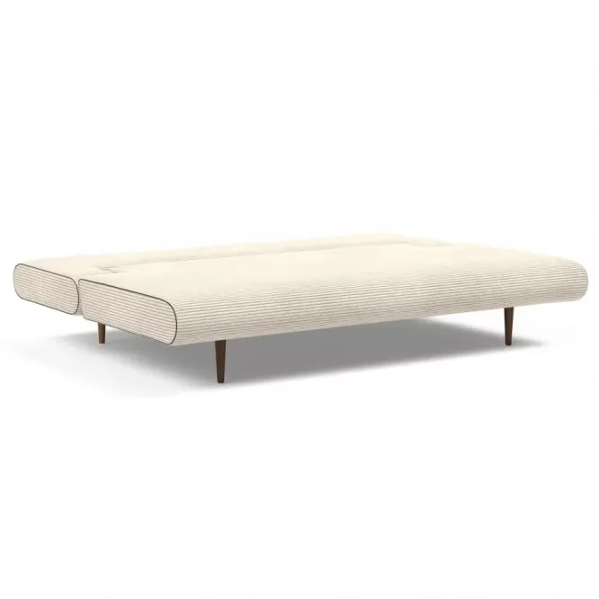 Sofa Rozkładana Unfurl Lounger Corduroy Ivory Innovation