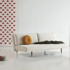 Sofa Rozkładana Unfurl Lounger Corduroy Ivory Innovation
