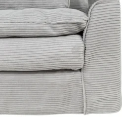 Sofa Sake 3 Osobowa Ribcord Grey Furninova
