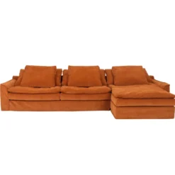 Sofa Sake Z Szezlongiem Manchester Orange Furninova