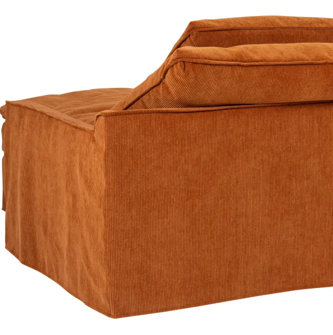 Sofa Sake Z Szezlongiem Manchester Orange Furninova