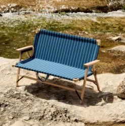 Sofa Składana Outdoor Market Niebieska Hay