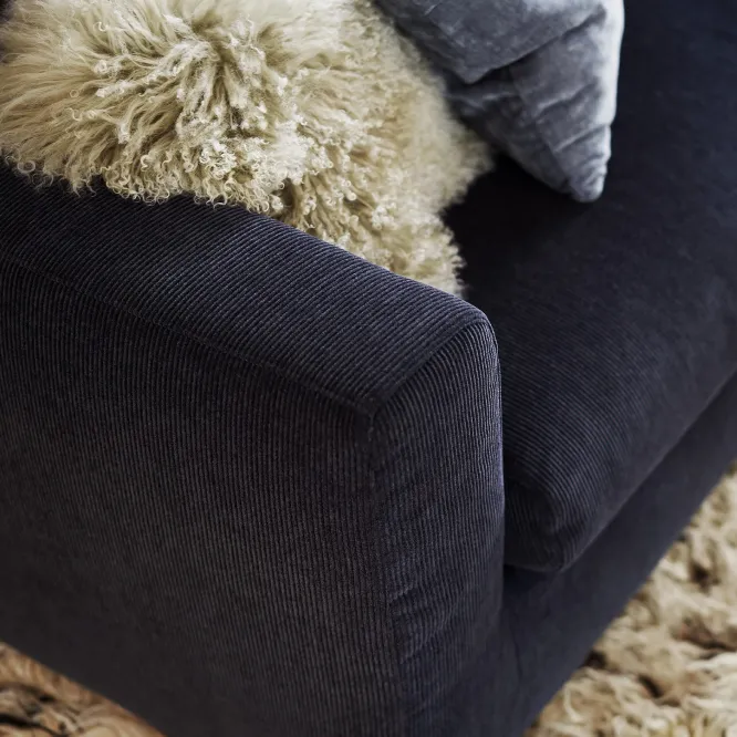 Sofa Sophia 4 Osobowa Ciemnoniebieska Sits