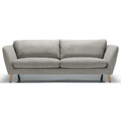 Sofa Stella 3 Seater Snake Light Grey Sits