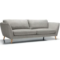 Sofa Stella 3 Seater Snake Light Grey Sits