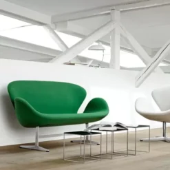 Sofa Swan Capture Blue Coal Fritz Hansen