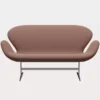 Sofa Swan Capture Brick Red Fritz Hansen
