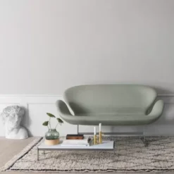 Sofa Swan Capture Brick Red Fritz Hansen