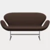 Sofa Swan Capture Chocolate Brown Fritz Hansen