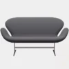 Sofa Swan Capture Dark Grey Fritz Hansen