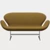 Sofa Swan Capture Dark Mustard 6401 Fritz Hansen