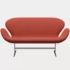 Sofa Swan Capture Dark Orange Fritz Hansen