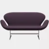 Sofa Swan Capture Dark Purple 7001 Fritz Hansen