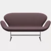 Sofa Swan Capture Eggplant Fritz Hansen