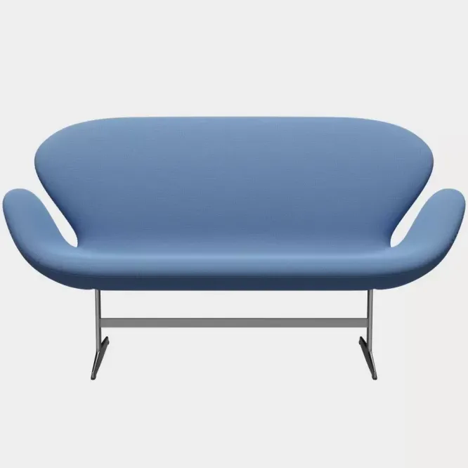 Sofa Swan Capture Instant Blue Fritz Hansen