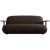 Sofa Toe Z Podłokietnikami Brązowa 101 Copenhagen